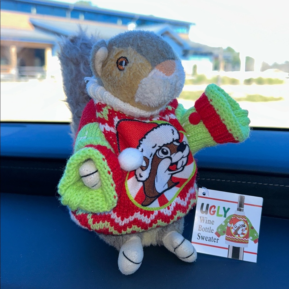 NWT - BUC-EE’S Ugly Wine Bottle Christmas Sweater - Picture 4 of 4